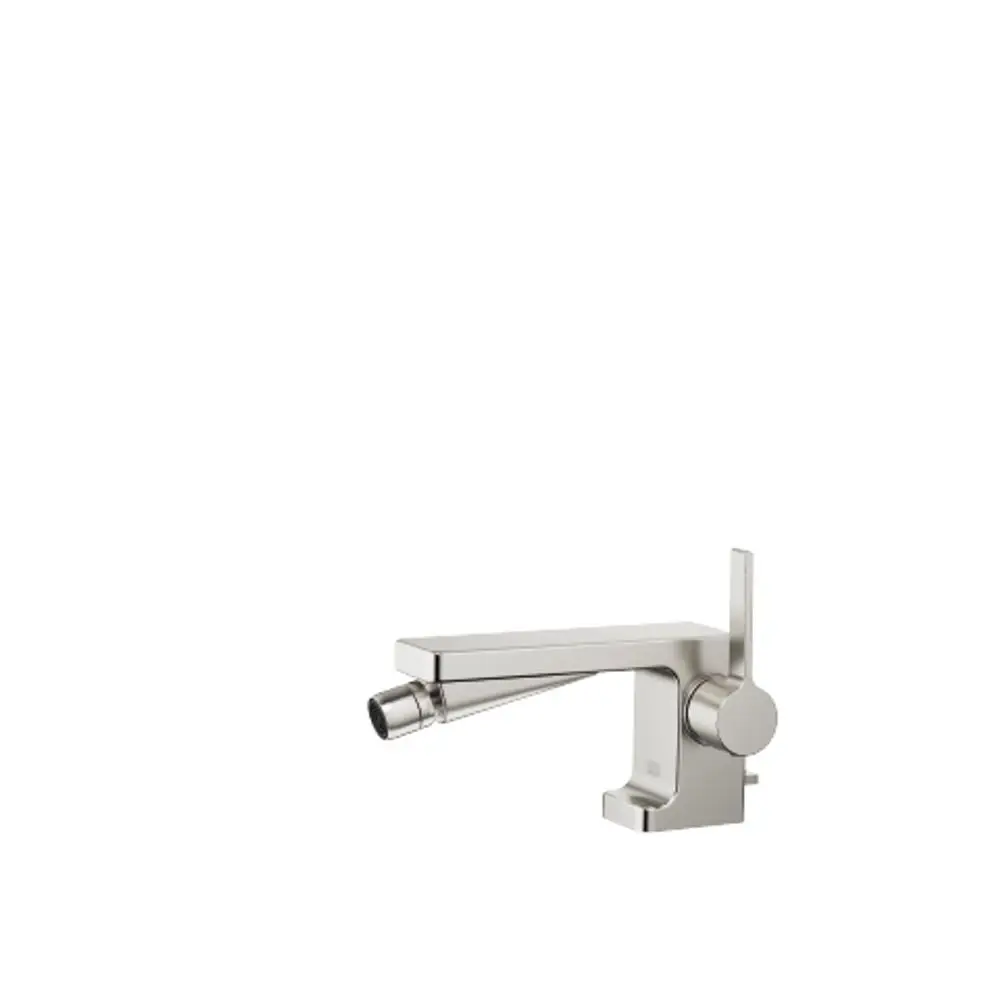Dornbracht-LULU-Bidet-Einhandbatterie-mit Ablaufgarnitur-platin gebürstet, 33600710-06 Galeriebild 1
